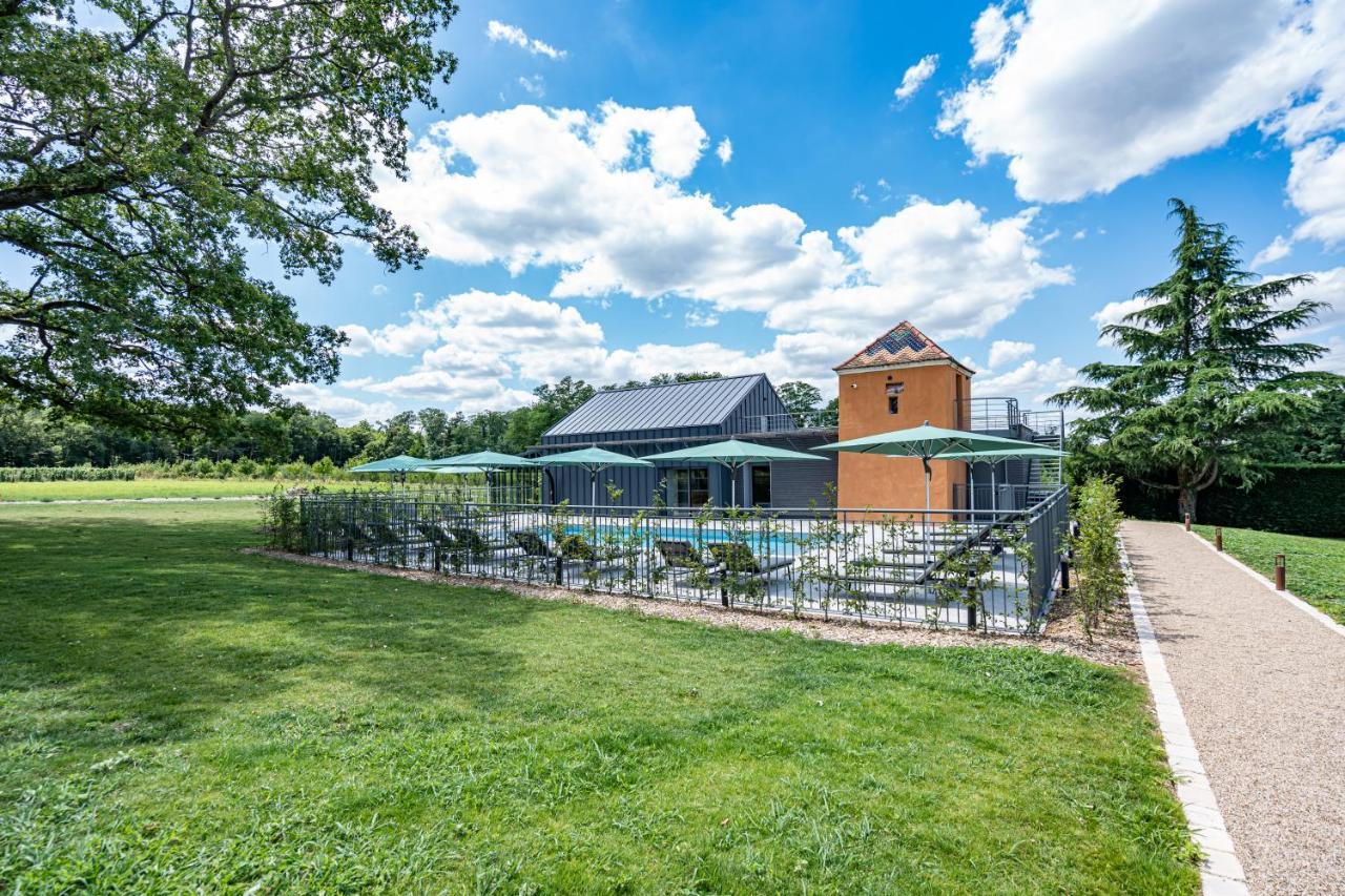 Hameau Des 40 Arpents Hotel Gergy Kültér fotó
