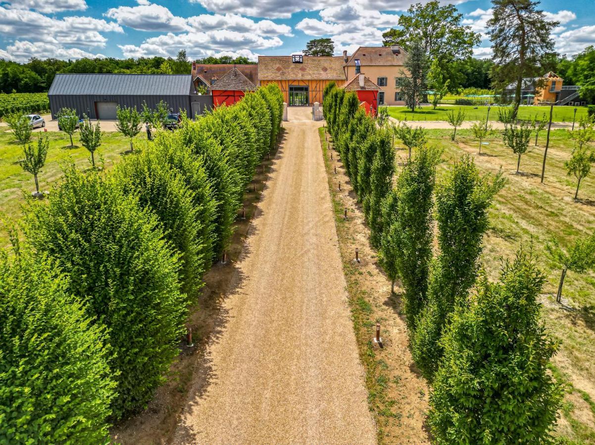 Hameau Des 40 Arpents Hotel Gergy Kültér fotó