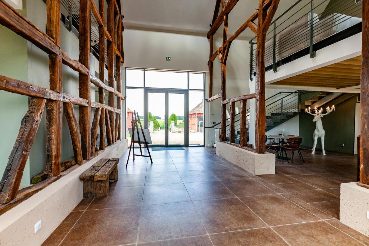 Hameau Des 40 Arpents Hotel Gergy Kültér fotó
