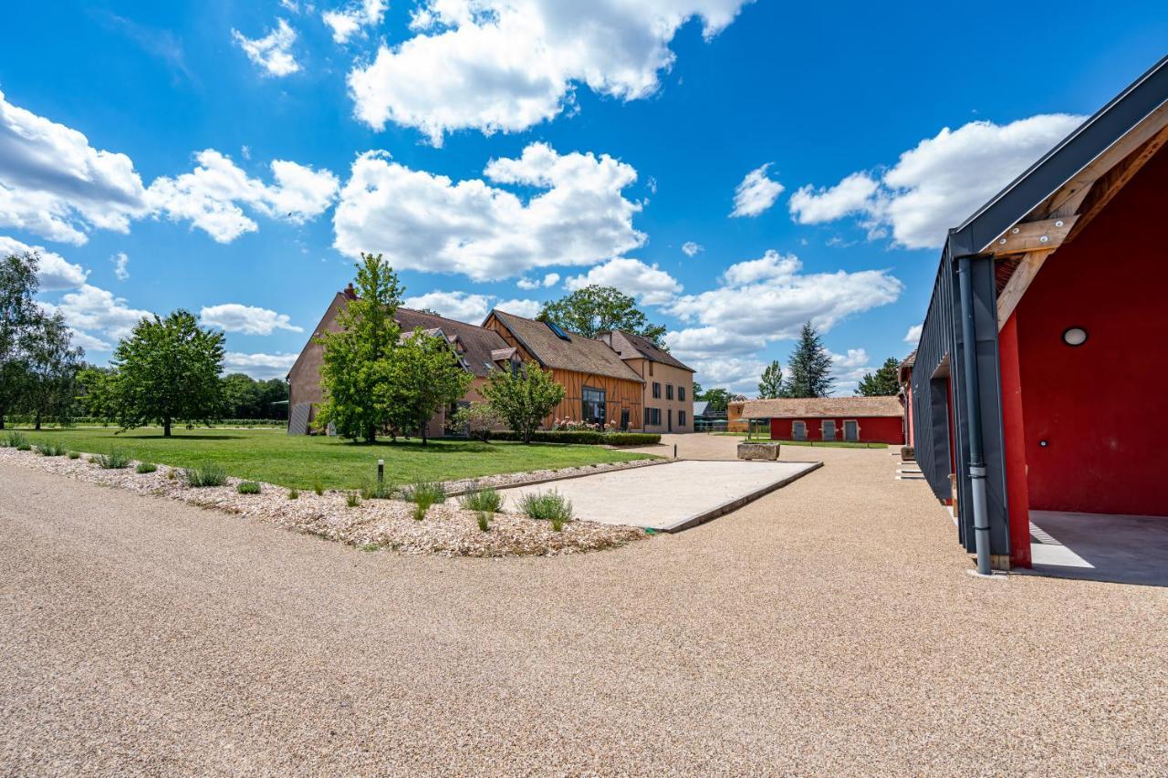 Hameau Des 40 Arpents Hotel Gergy Kültér fotó