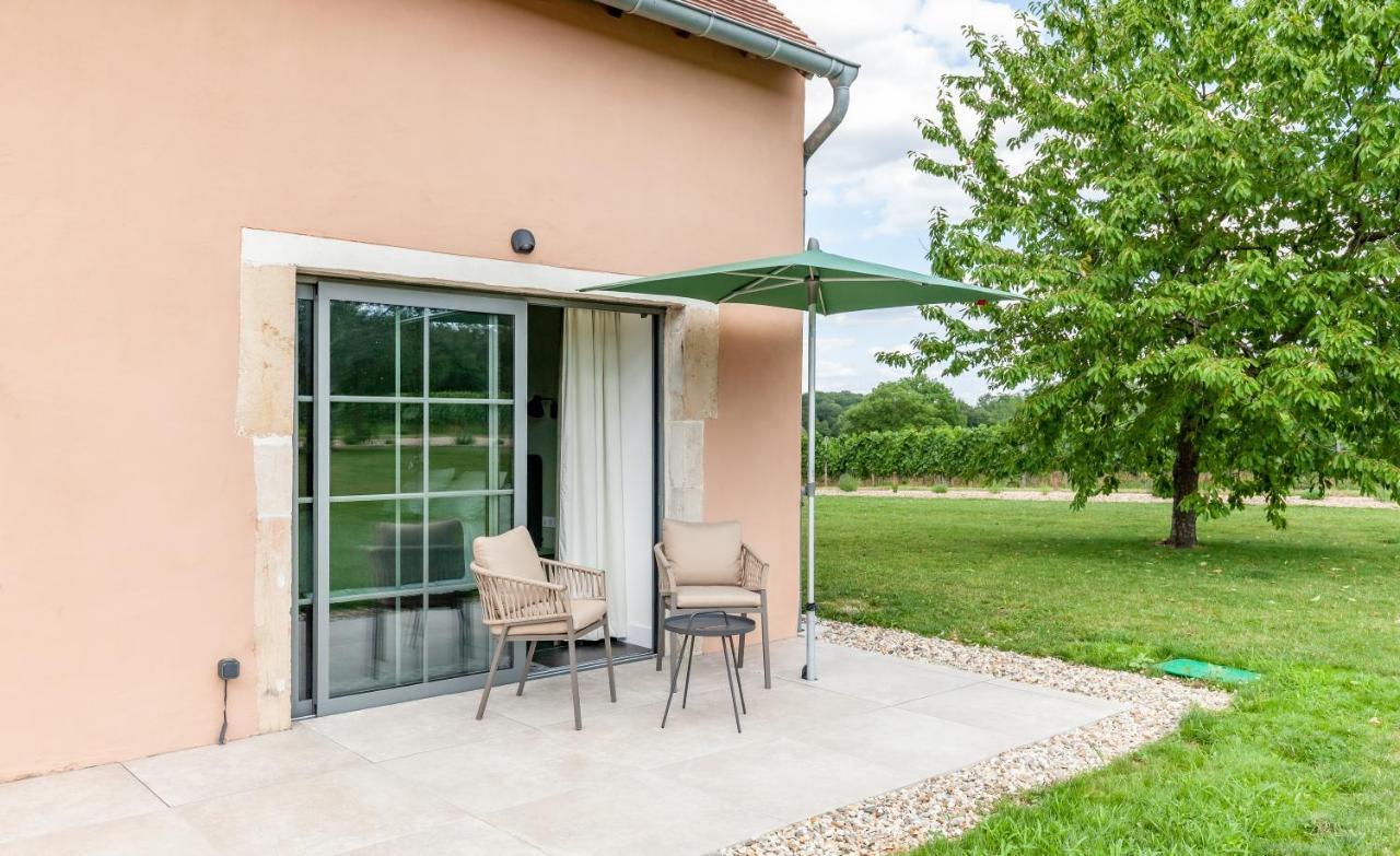 Hameau Des 40 Arpents Hotel Gergy Kültér fotó