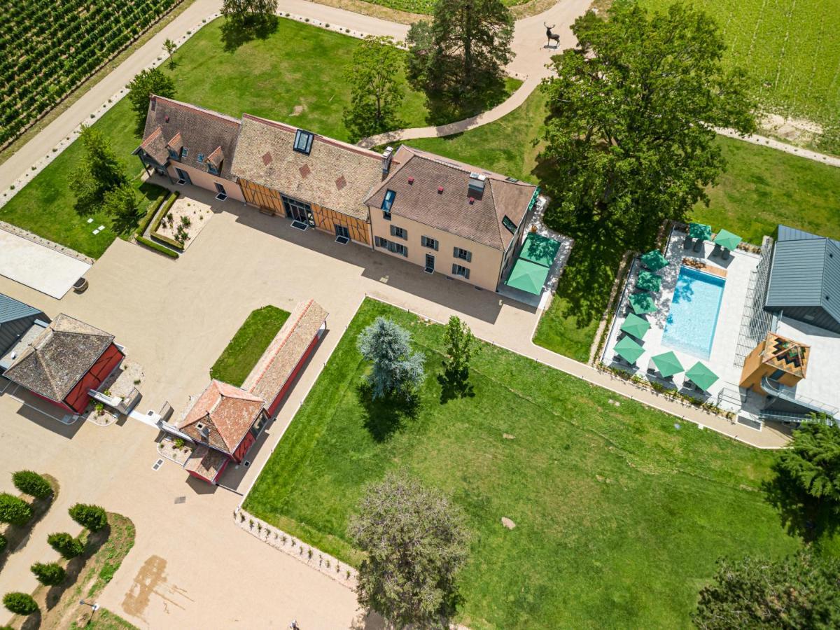 Hameau Des 40 Arpents Hotel Gergy Kültér fotó