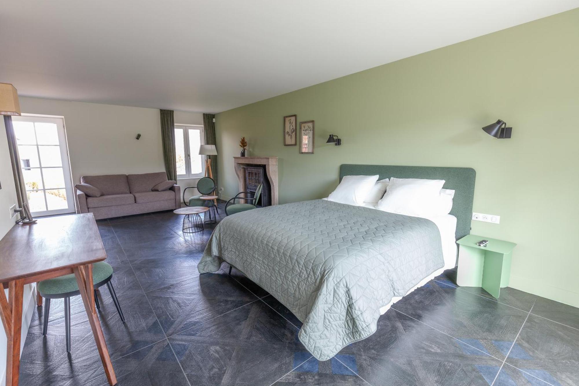 Hameau Des 40 Arpents Hotel Gergy Kültér fotó